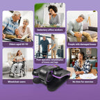 Mini Electric Elliptical Leg Exerciser – Seated Home Exercise