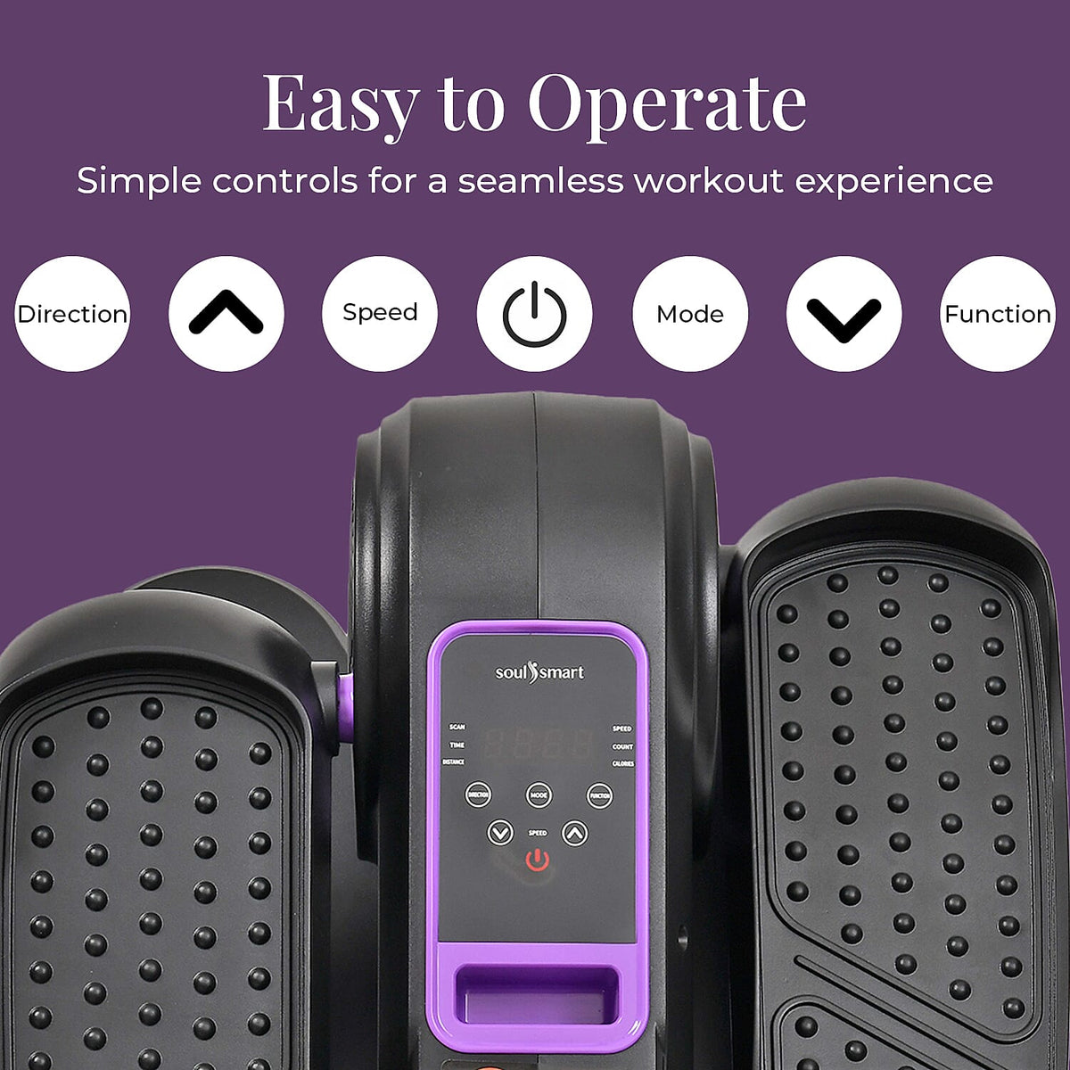 Mini Electric Elliptical Leg Exerciser – Seated Home Exercise