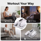 Mini Electric Elliptical Leg Exerciser – Seated Home Exercise
