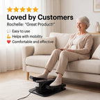 Mini Electric Elliptical Leg Exerciser – Seated Home Exercise