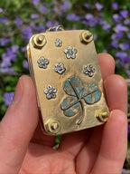 Boneroshop | Mini Flower Press | Compact Botanical Keepsake Maker | Portable Craft Tool