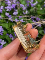 Boneroshop | Mini Flower Press | Compact Botanical Keepsake Maker | Portable Craft Tool