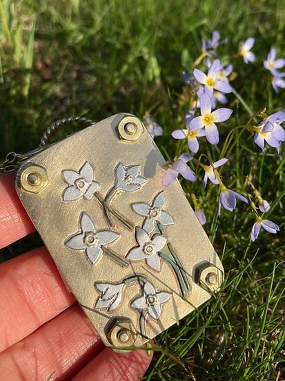 Boneroshop | Mini Flower Press | Compact Botanical Keepsake Maker | Portable Craft Tool