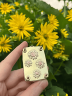 Boneroshop | Mini Flower Press | Compact Botanical Keepsake Maker | Portable Craft Tool