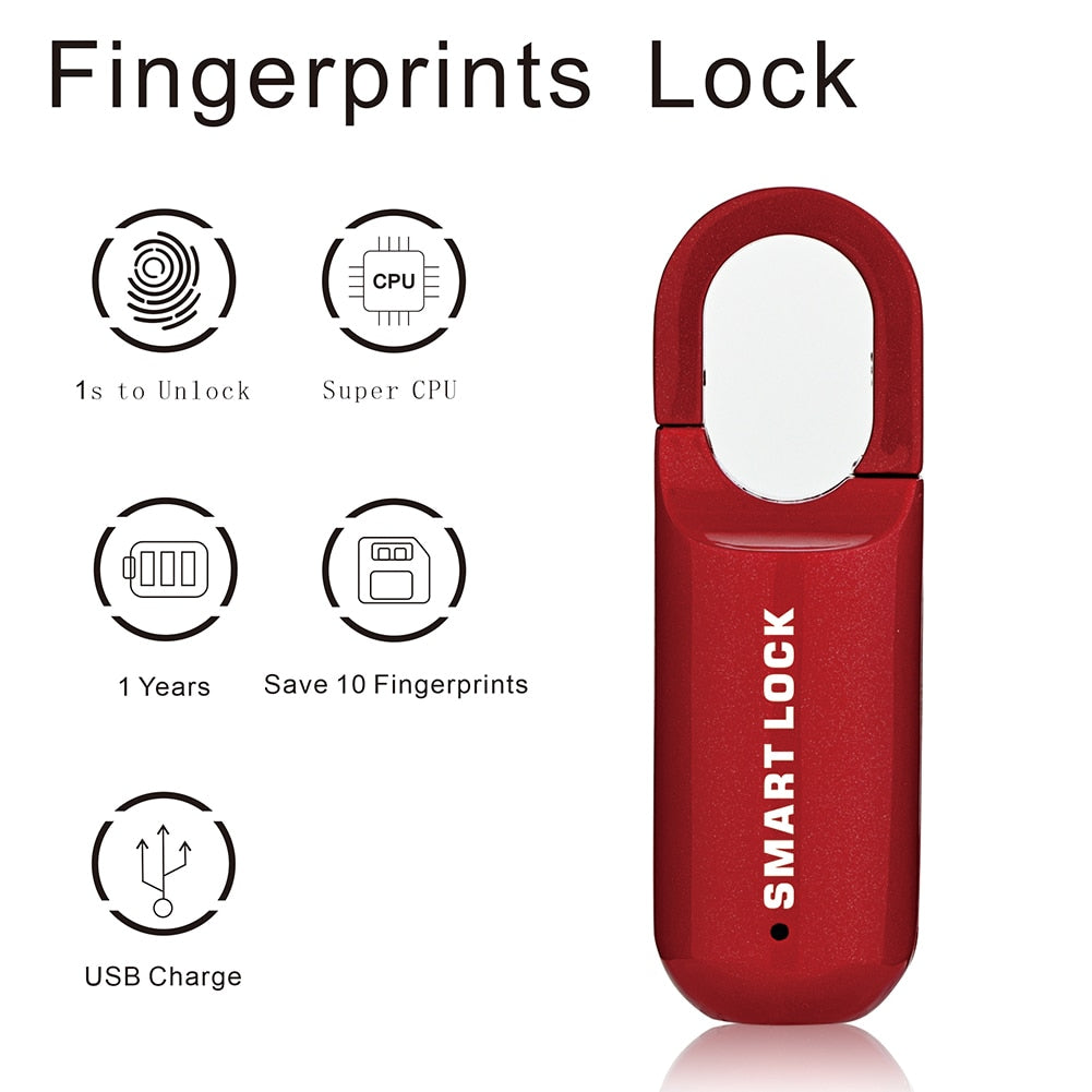 Mini Guard Smart Touch Anti-Theft Fingerprint Lock
