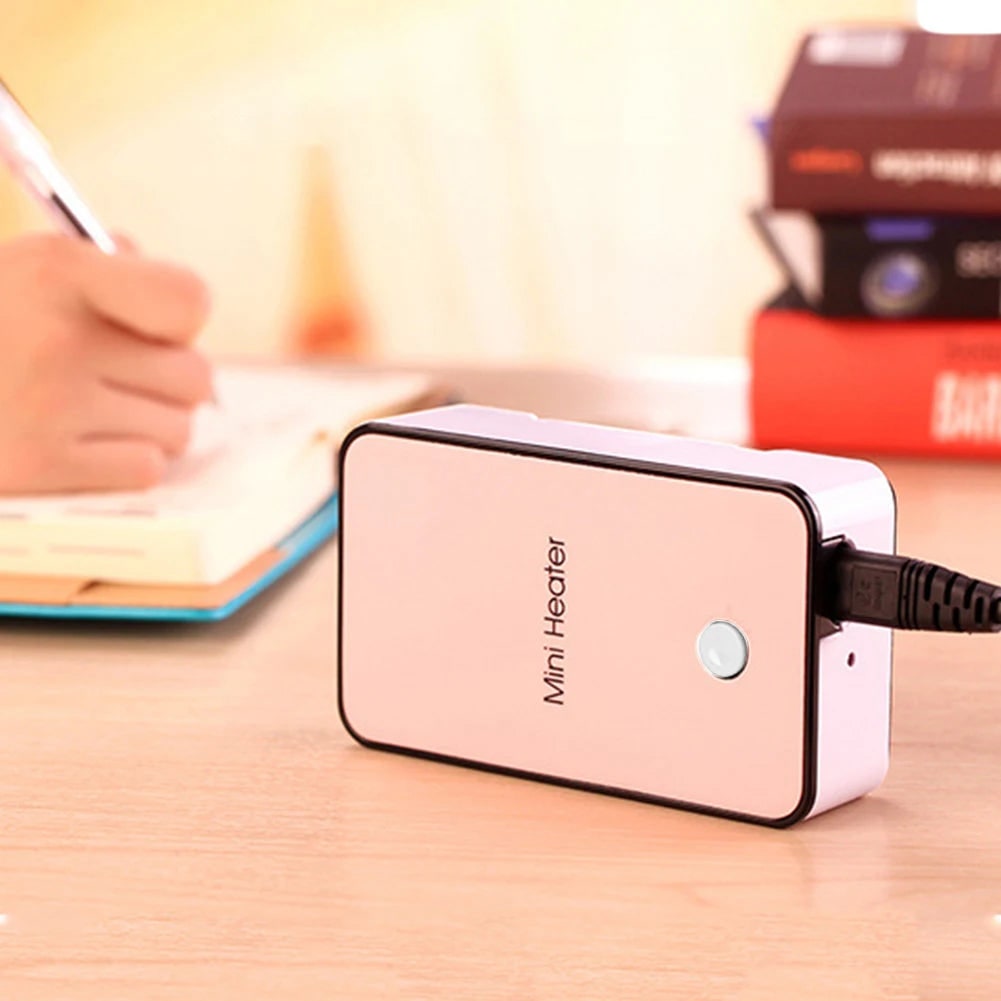 Mini Portable Ceramic Space Heater with Energy Efficient PTC Heating for Home Office