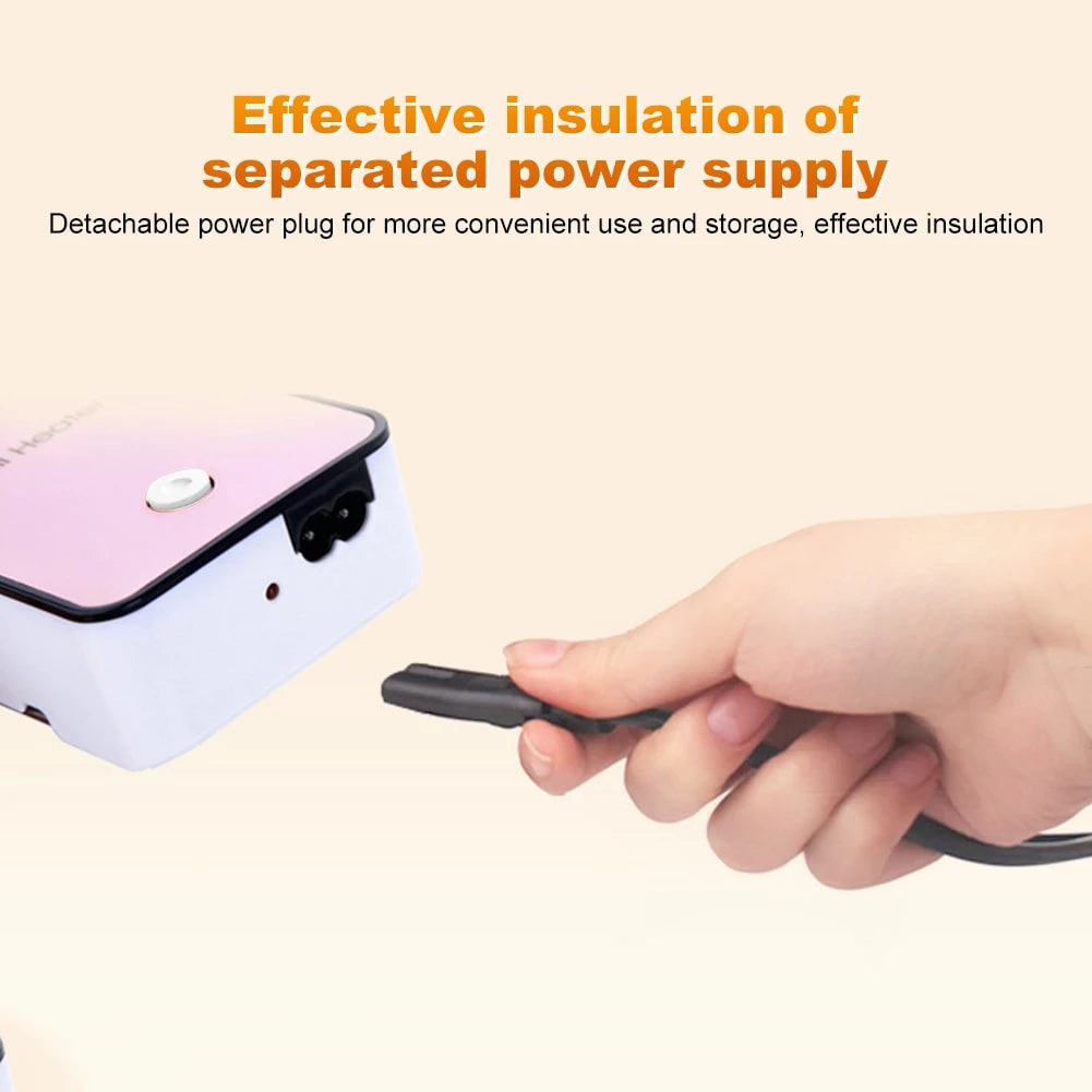Mini Portable Ceramic Space Heater with Energy Efficient PTC Heating for Home Office