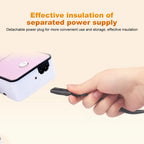 Mini Portable Ceramic Space Heater with Energy Efficient PTC Heating for Home Office