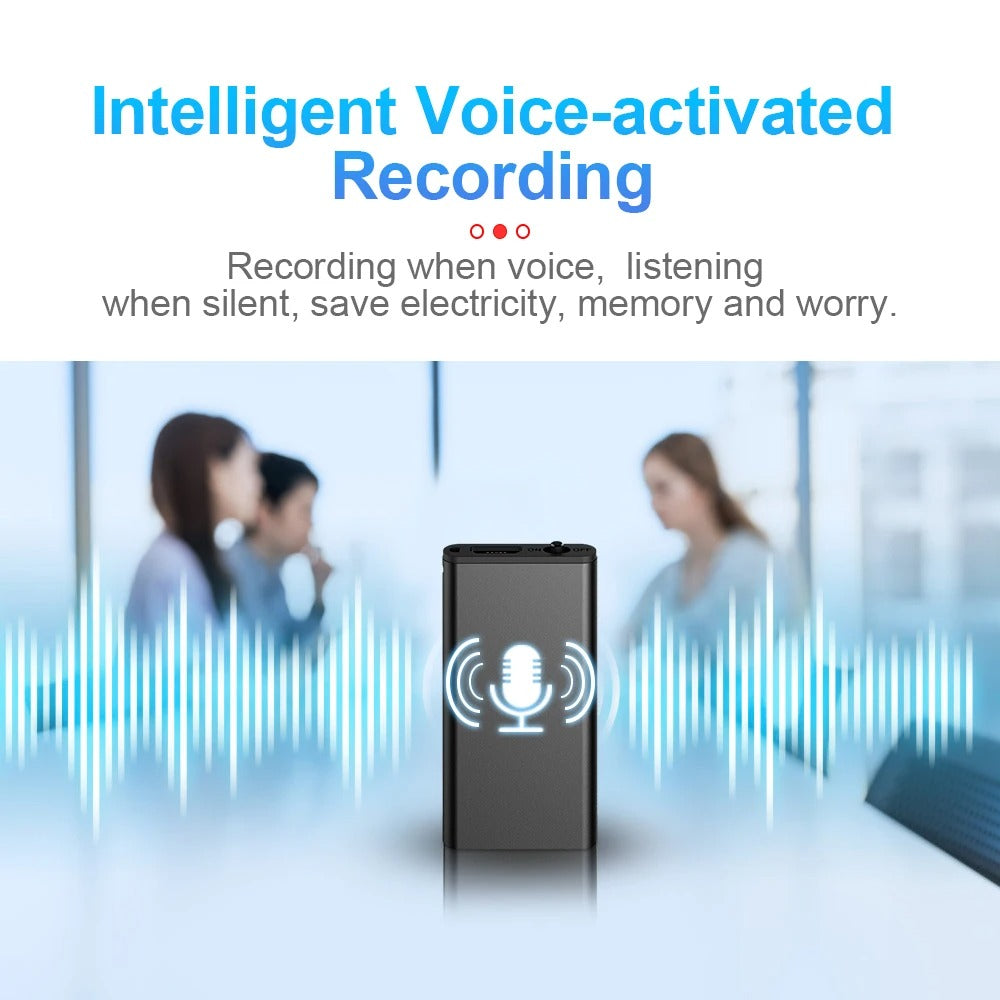 Miniature spy voice recorder – ultra-discreet audio recording