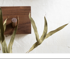 Minimalist Wooden Wall Coat Rack Handmade Solid Wood Peg Rail with Round Hooks for Entryway Hallway and Bedroom