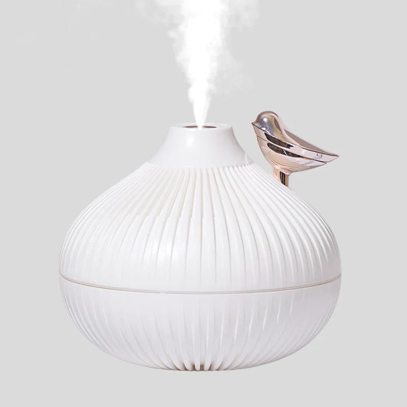 MistGlow USB Humidifier – Quiet & Compact with LED Night Light & Mood Lighting