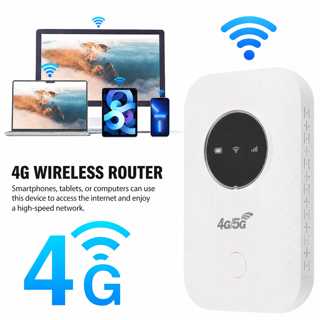 Mobile WiFi Router | 4G LTE Hotspot | Fast & Portable