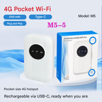 Mobile WiFi Router | 4G LTE Hotspot | Fast & Portable