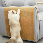Modern cat scratching post for claw care and play