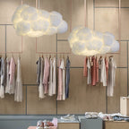 Modern Cloud Ceiling Light with Adjustable Height