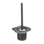 Modern grey bathroom fixture set – towel bar, shelf and accessories