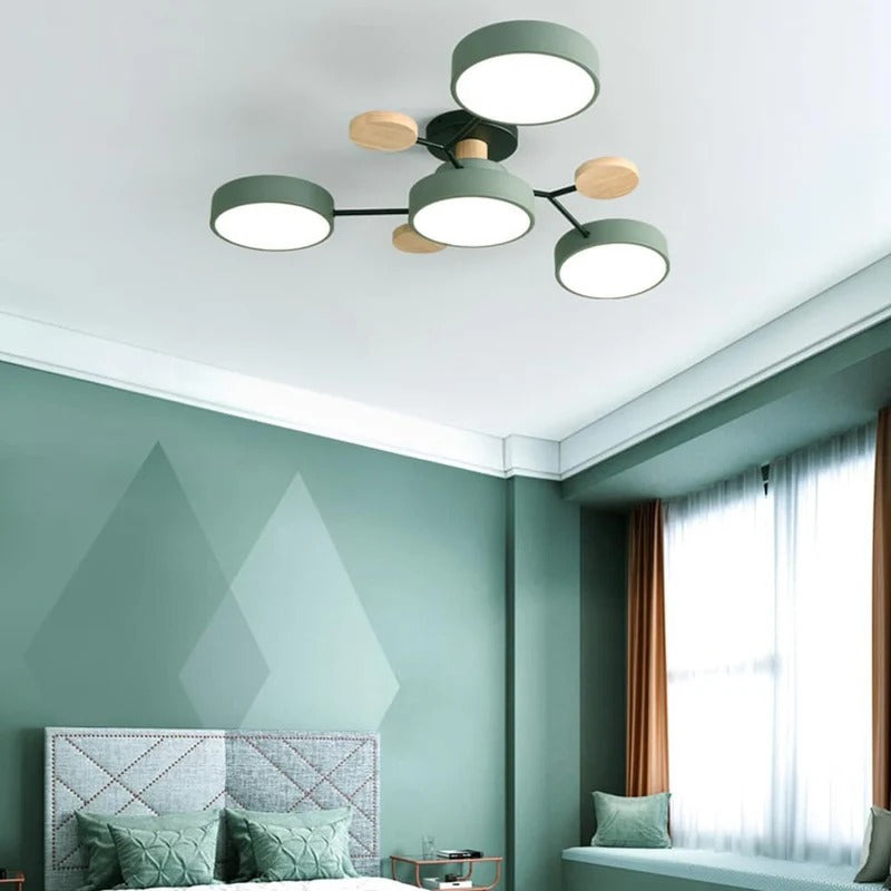 Modern LED Ceiling Light – Flush Mount Chandelier