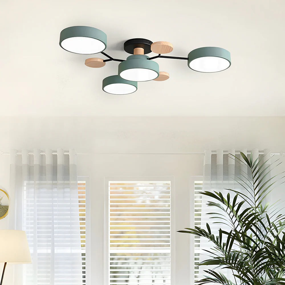 Modern LED Ceiling Light – Flush Mount Chandelier