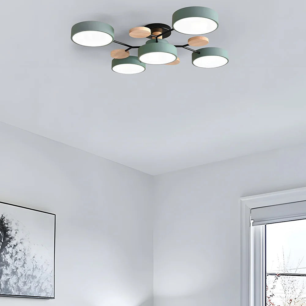 Modern LED Ceiling Light – Flush Mount Chandelier