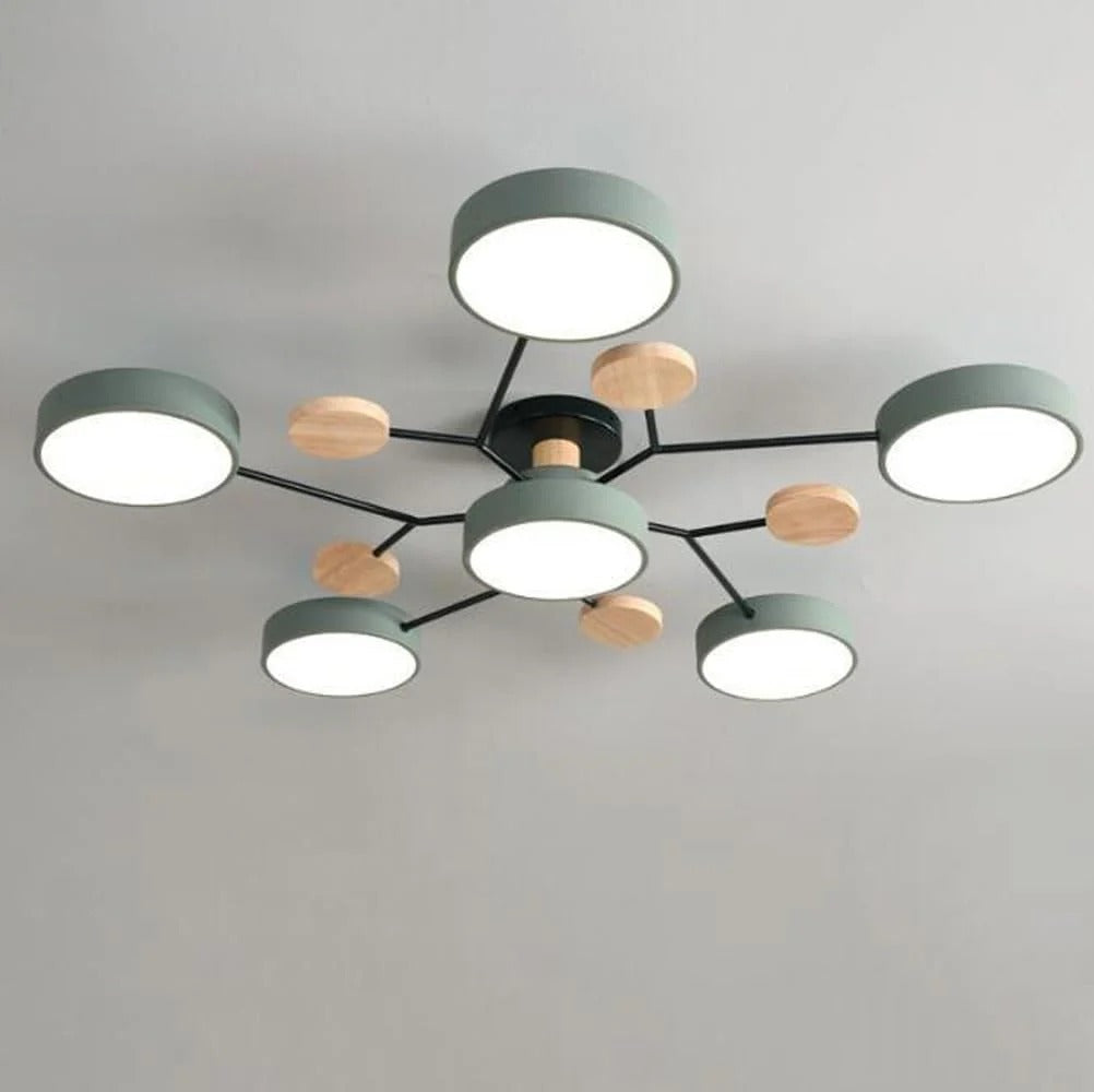 Modern LED Ceiling Light – Flush Mount Chandelier