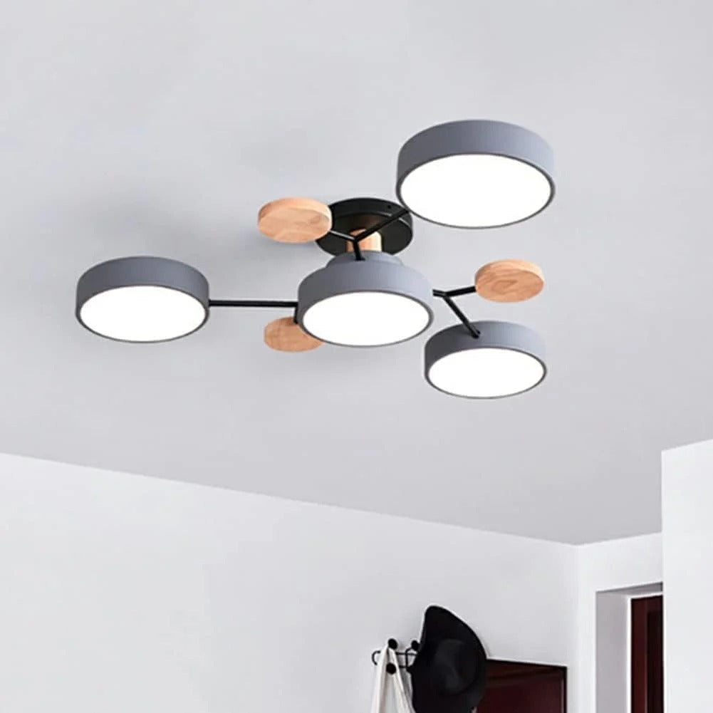Modern LED Ceiling Light – Flush Mount Chandelier