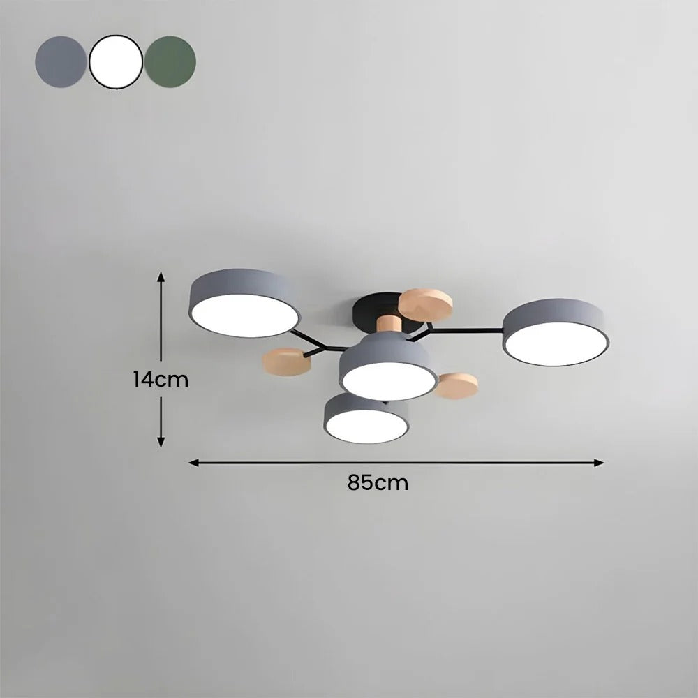 Modern LED Ceiling Light – Flush Mount Chandelier