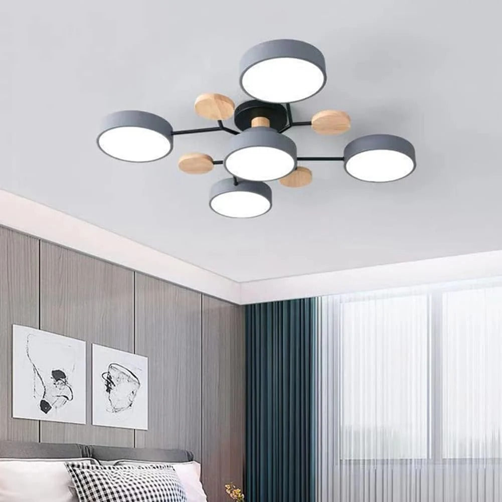 Modern LED Ceiling Light – Flush Mount Chandelier