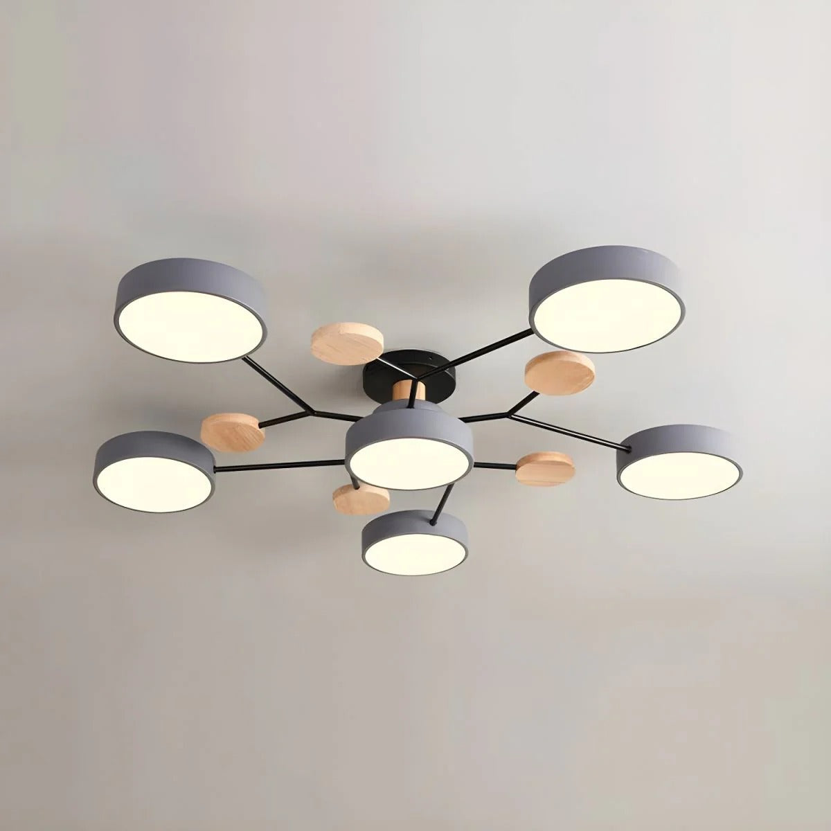 Modern LED Ceiling Light – Flush Mount Chandelier