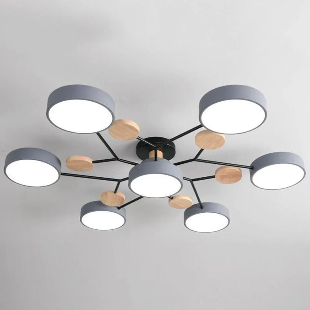 Modern LED Ceiling Light – Flush Mount Chandelier