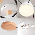 Modern LED Ceiling Light – Flush Mount Chandelier