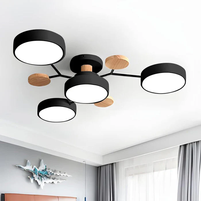 Modern LED Ceiling Light – Flush Mount Chandelier
