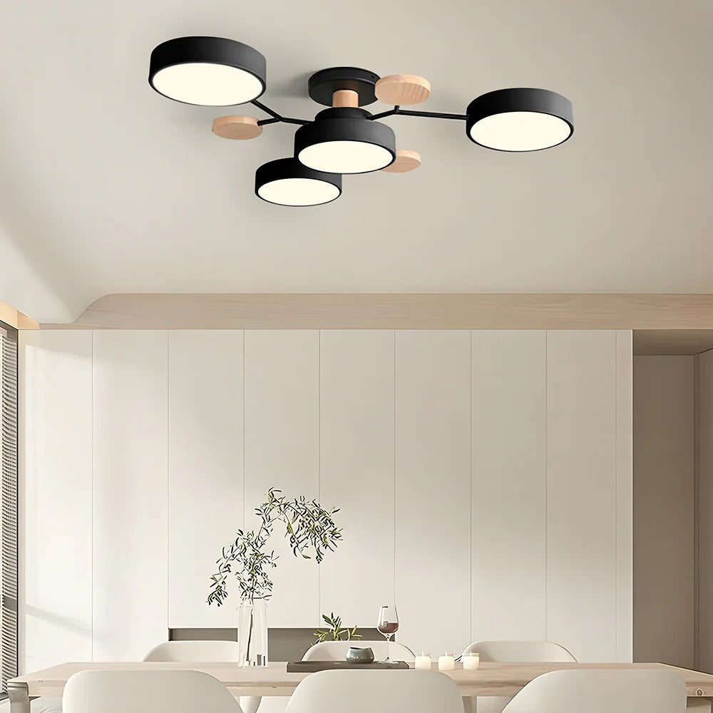 Modern LED Ceiling Light – Flush Mount Chandelier