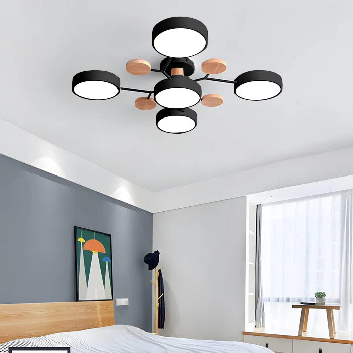 Modern LED Ceiling Light – Flush Mount Chandelier