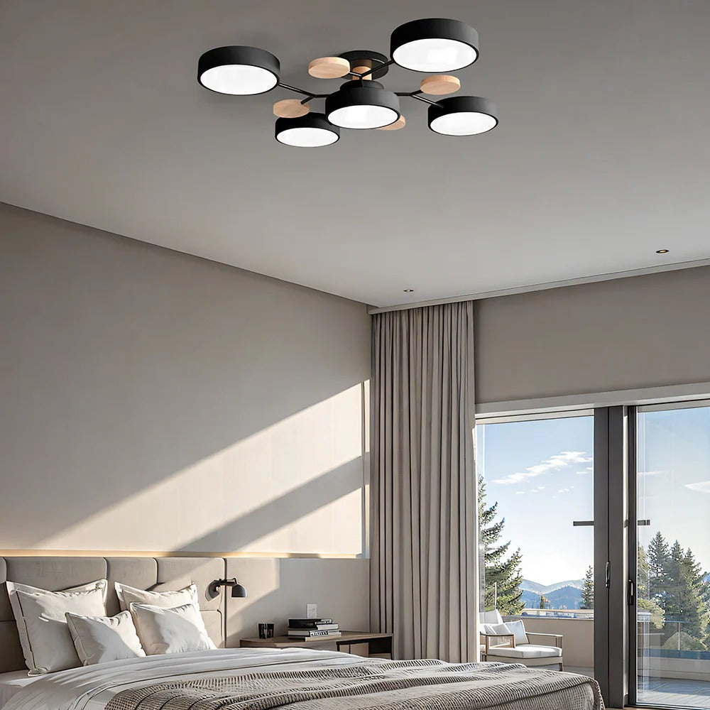 Modern LED Ceiling Light – Flush Mount Chandelier
