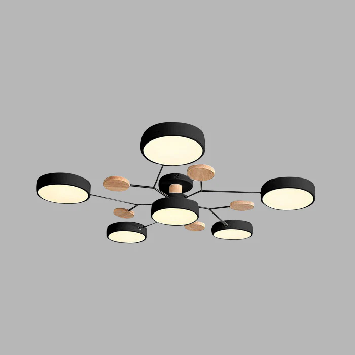 Modern LED Ceiling Light – Flush Mount Chandelier