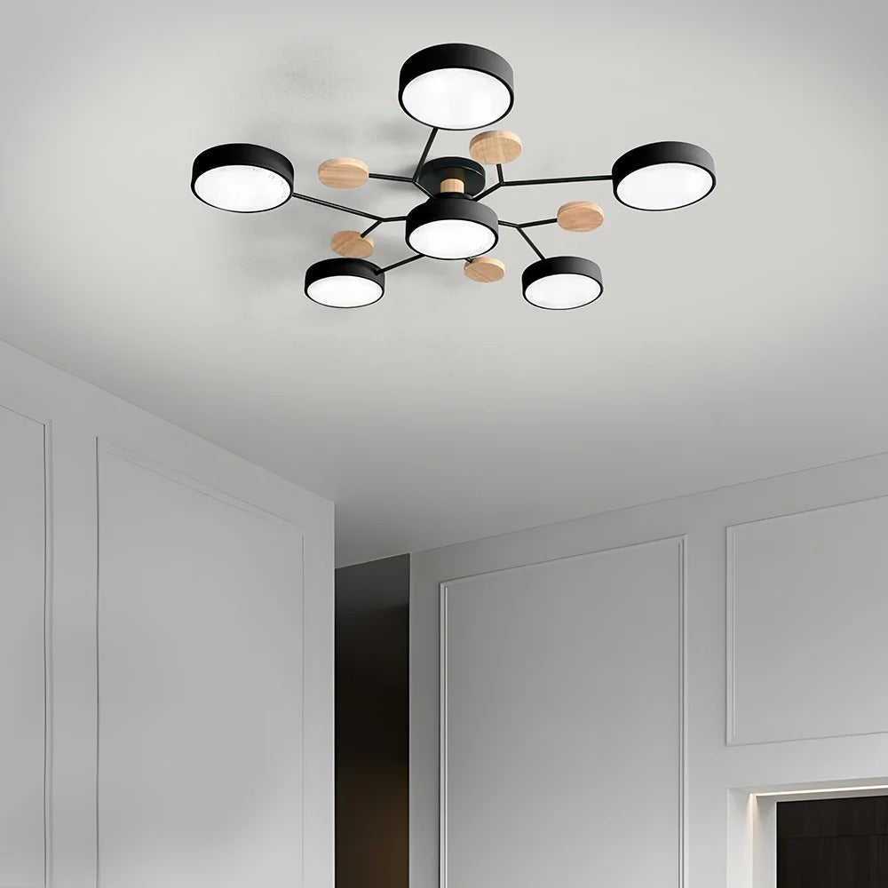 Modern LED Ceiling Light – Flush Mount Chandelier