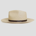 Modern Minimalist Straw Fedora Hat – Coffee | Boneroshop