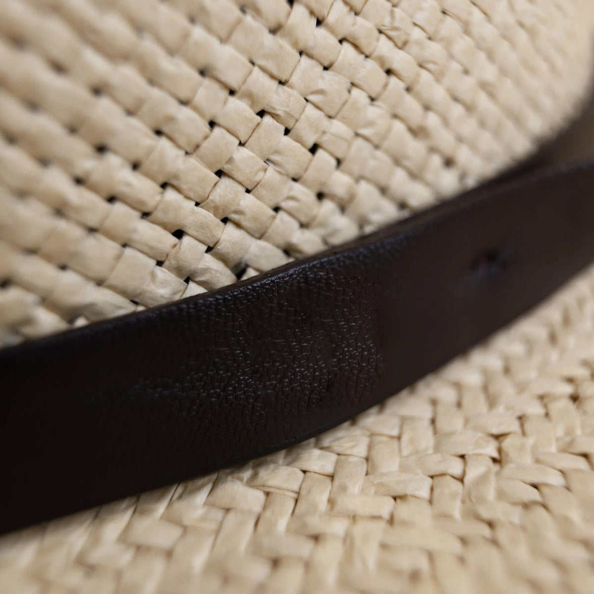 Modern Minimalist Straw Fedora Hat – Coffee | Boneroshop