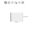 Modern peel and stick PVC tile grid pattern self-adhesive wallpaper