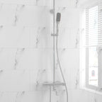 Modern self-adhesive PVC splash guard tiles for kitchen splashback protection