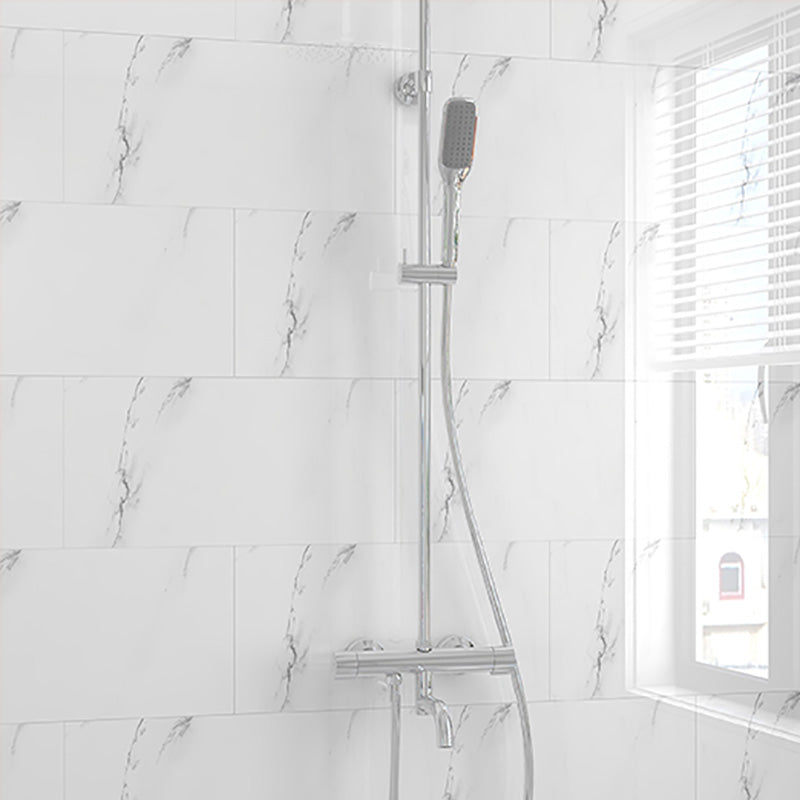 Modern self-adhesive PVC splash guard tiles for kitchen splashback protection