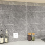 Modern self-adhesive PVC splash guard tiles for kitchen splashback protection