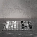 Modern Transparent Board Game Set