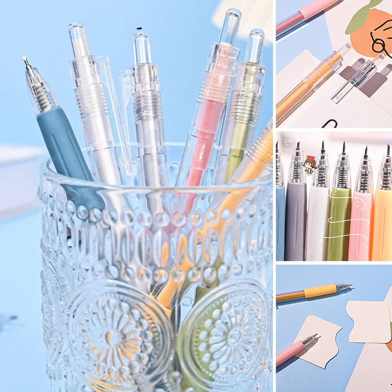 Morandi Cartoon Pattern Ceramic Safety Knife Pen