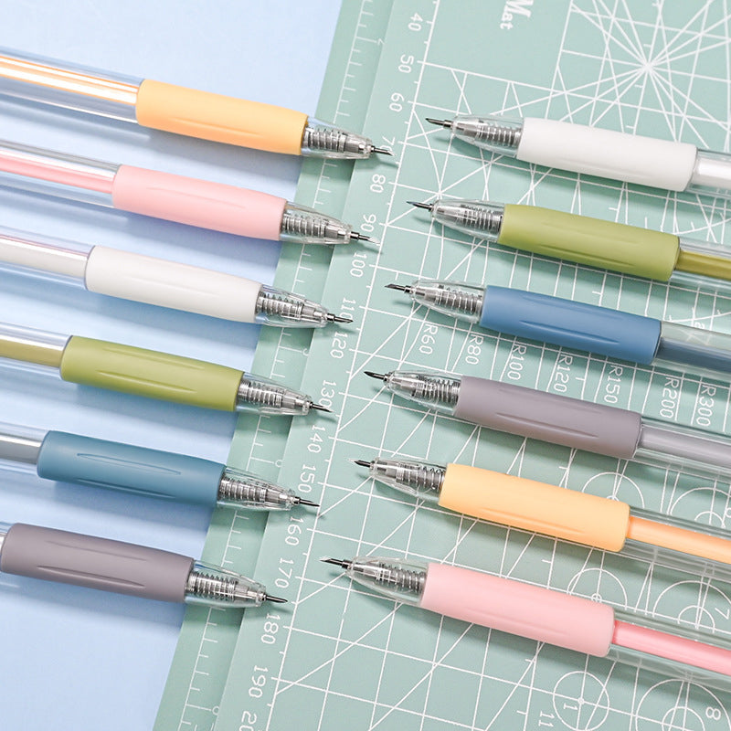 Morandi Cartoon Pattern Ceramic Safety Knife Pen