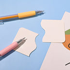 Morandi Cartoon Pattern Ceramic Safety Knife Pen