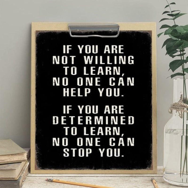 Motivational Wall Art Poster