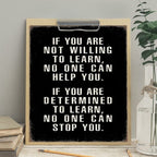 Motivational Wall Art Poster