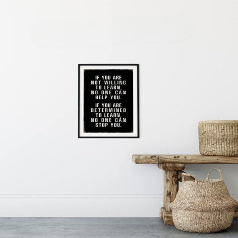 Motivational Wall Art Poster