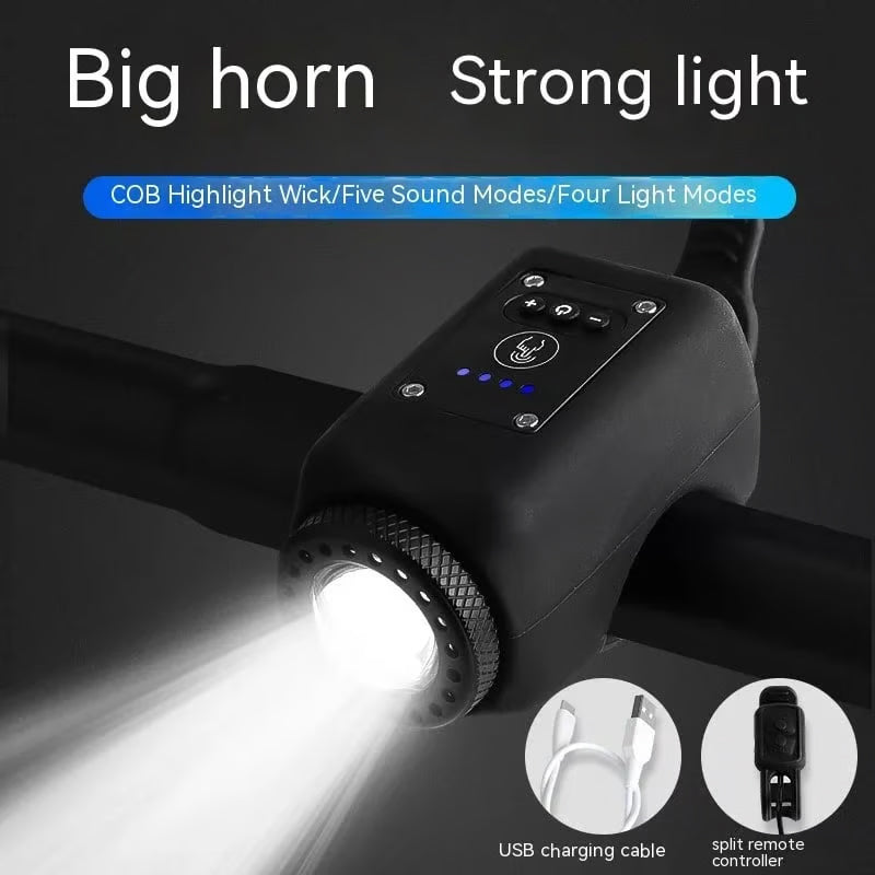 Mountain Bike Electronic Horn and Light